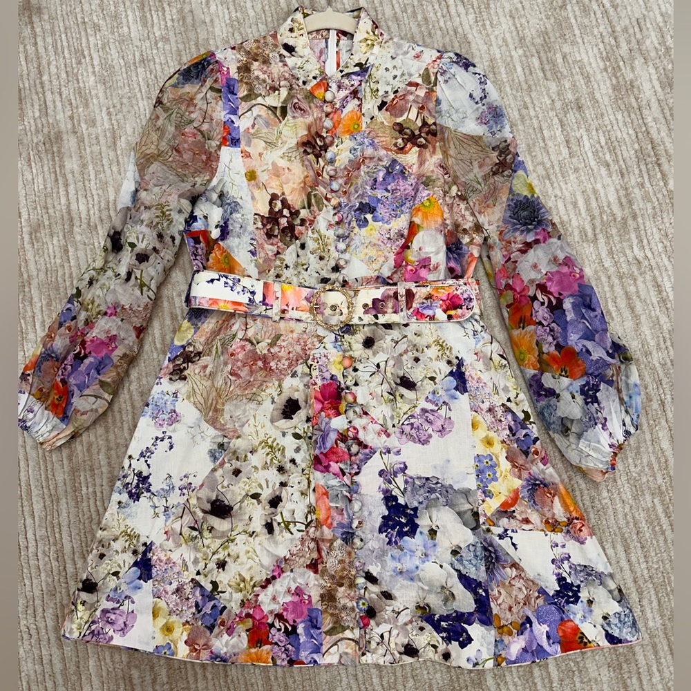 Zimmermann floral dress